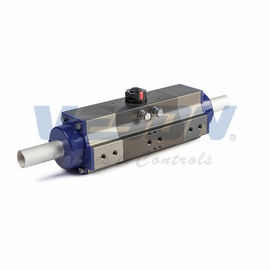 ISO5211 3 Position Pneumatic Drive Actuator 0-7bar Pressure Torque 8Nm to 4583NM