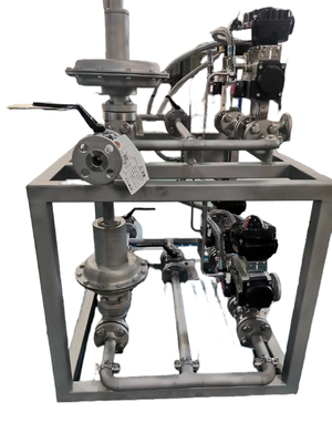 نظام الضغط المعلق على الانزلاق لتقليل مشعبات صمام البخار لصناعة البنزين