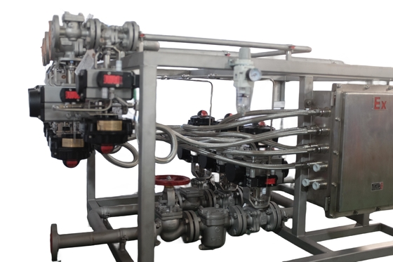 نظام تثبيت صمام البخار المثبت على صمام تخفيض الضغط المثبت على الصمامات لصناعة البنزين