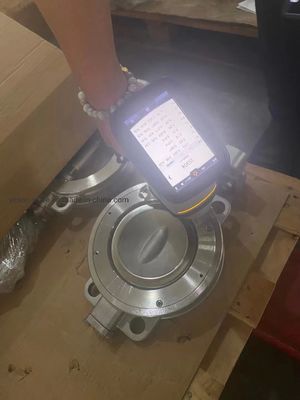 صمام الفراشة الهوائية طراز فلزي مقعد الضغط العالي