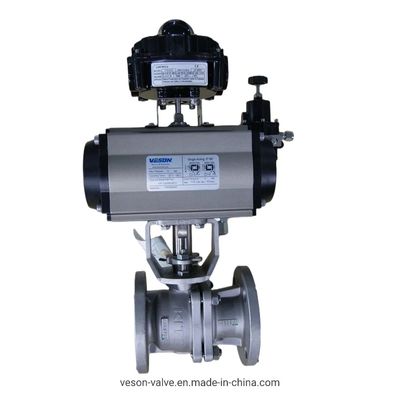 Pneumatic Actuator with ISO5211 Standard and PN1.0-32.0MPa Pressure Range for 1 inch-12 inch Automated Ball Valve