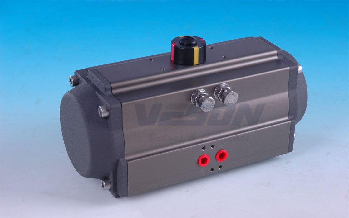 مزدوجة تعمل بالهواء المضغوط جناح والترس المحرك مع اتصال NAMUR ISO5211